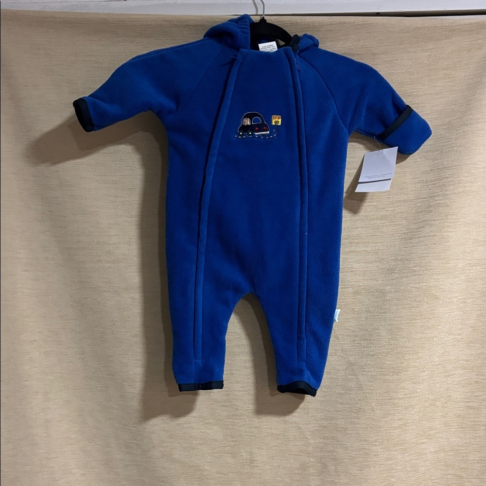 Little Me Infant/Baby‎ Winter Fleece One Piece Outerwear Suit SZ 6/9 M